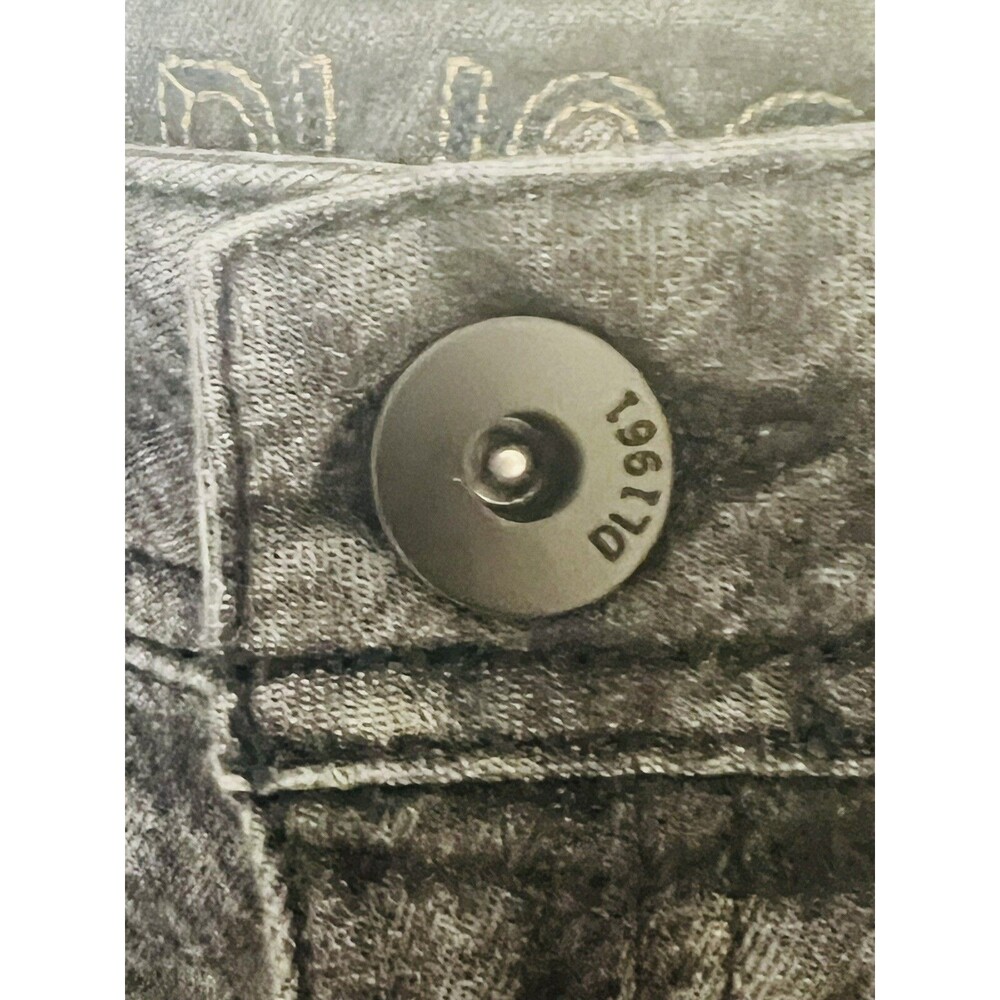DL1961 Size 29 Florence Instasculpt Dahlia Printed Black Denim - Picture 8 of 11
